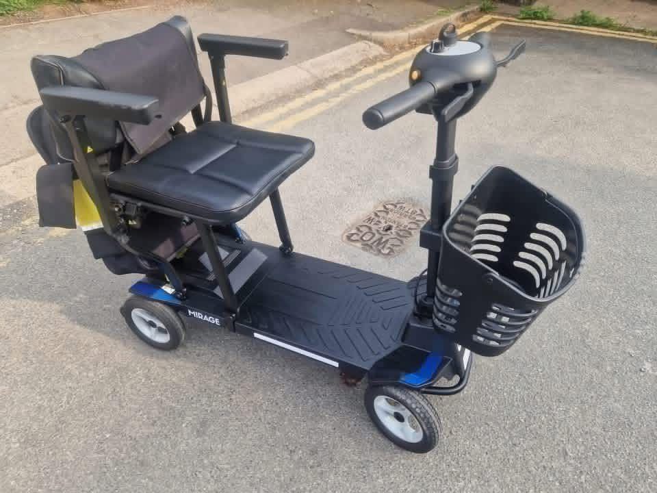 Exceptional Lightweight Aluminium Frame Mobility Scooter